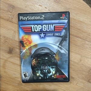 Sony PlayStation 2 Top Gun Combat Zones - Black